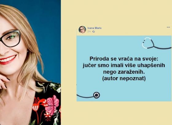 Ivana Marić: Juče smo imali više uhapšenih nego zaraženih