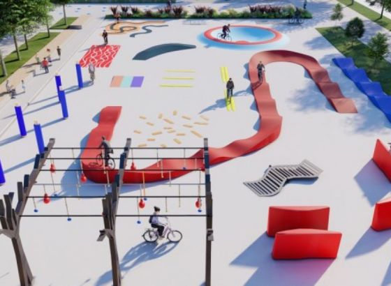 Beč - Novi motorički park za djecu i tinejdžere