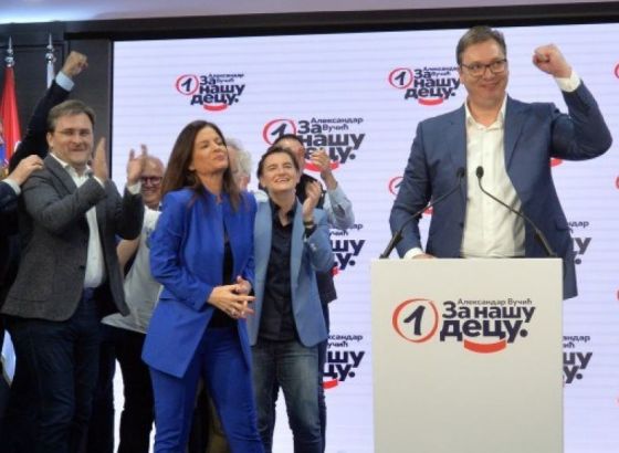 Vučić proglasio pobjedu s dva milijuna osvojenih glasova