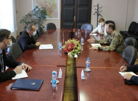 Podžić razgovarao sa komandantom NATO štaba u Sarajevu