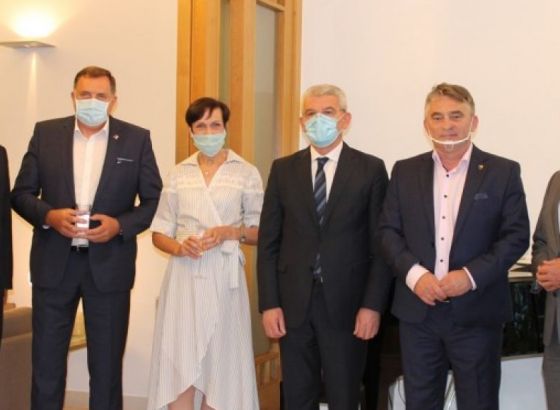 Njemačka ambasadorica Uebber sastala se s članovima Predsjedništva BiH