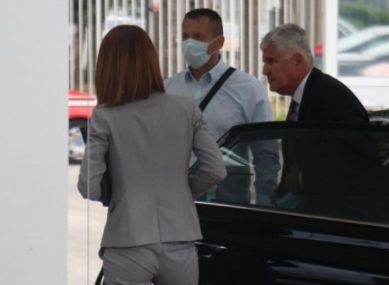 Počeo sastanak Izetbegovića, Čovića i Dodika