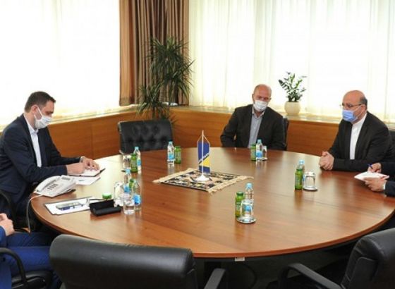 Zvizdić primio u oproštajnu posjetu ambasadora Islamske Republike Iran u BiH