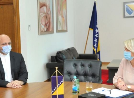Krišto-Heidari: Odnosi BiH i Irana dobri, ostvarena suradnja u raznim oblastima
