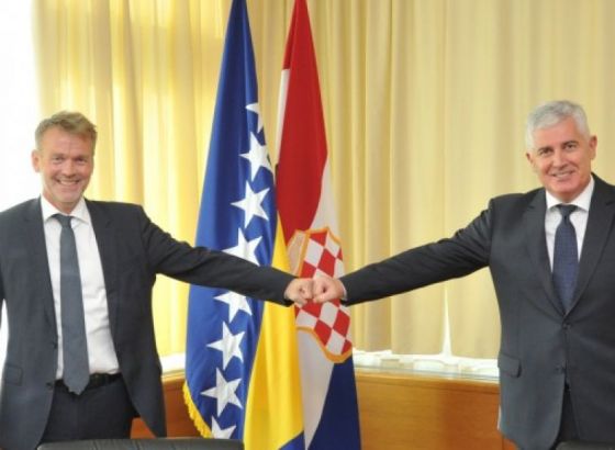Čović i Reinertsen istaknuli značaj snažnog partnerstva BiH i Norveške