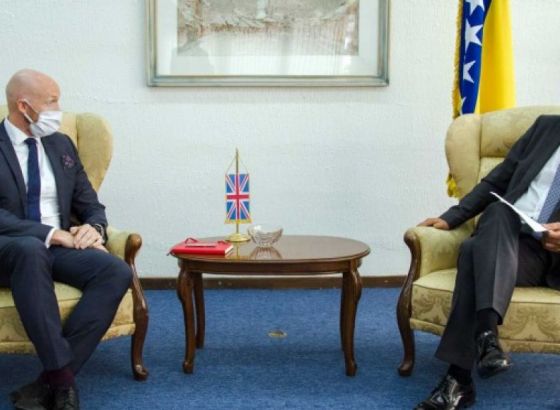 Nastavak saradnje Velike Britanije i Federacije Bosne i Hercegovine