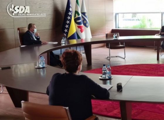 Izetbegović i Sattler: Ubrzati ispunjenje obaveza iz Mišljenja Evropske komisije