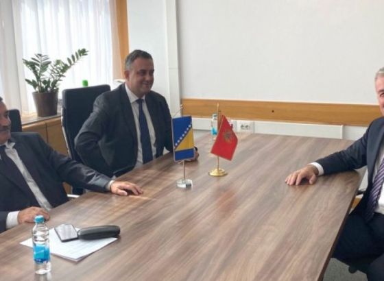 Sarajlić i Lovrinović sastali se sa ambasadorom Crne Gore