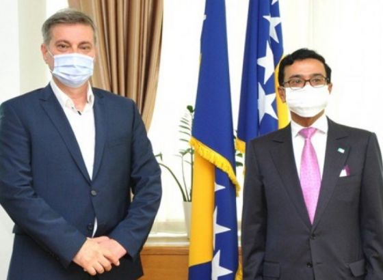 Zvizdić i Mominah o jačanju saradnje na ekonomskom i investicionom planu