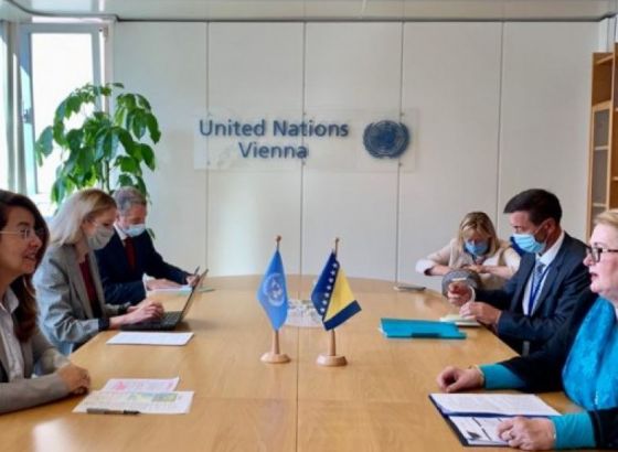 Turković u Beču s direktoricom UNODC-a: BiH je prioritet za UNODC