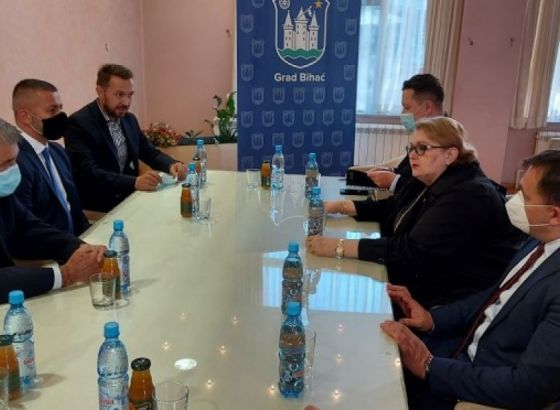 Turković u Bihaću razgovarala o migrantskoj krizi i izgradnji aerodroma