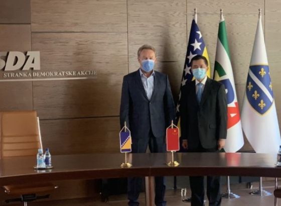 Izetbegović i Ji Ping razgovarali o ekonomskoj saradnji, pandemiji COVID-19 ...