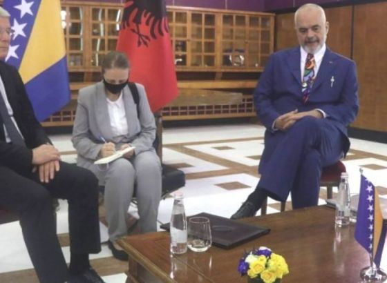Džaferović-Rama: Obostrani interes za unapređenje odnosa BiH i Albanije