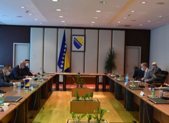 Cikotić s ministrima Kraljevine Švedske Damberg i Linde