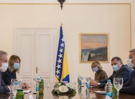 Džaferović, Dodik i Sattler saglasni da je potrebna pojačana reforma pravosuđa