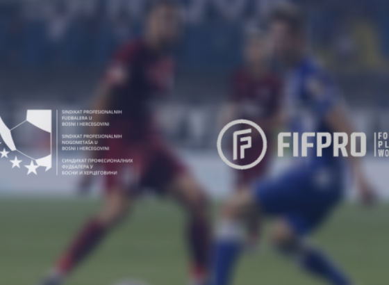 Sindikat profesionalnih fudbalera u BiH od 2021. u punopravnom članstvu FIFPRO-a