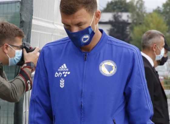 Edin Džeko zaražen koronavirusom
