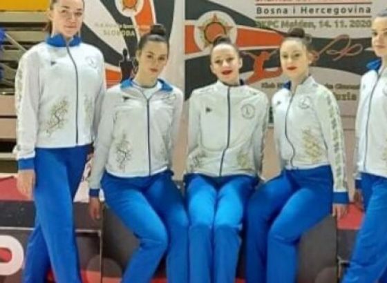 Pet bh. takmičarki na Evropskom prvestvu u ritmičkoj gimnastici u Kijevu