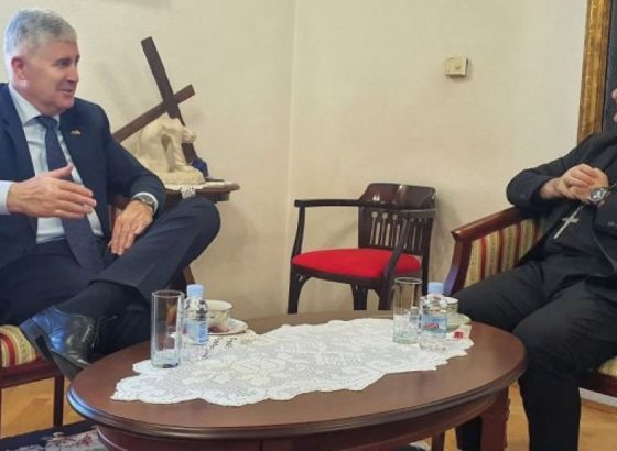 Čović - biskup Palić: U Mostar vratiti demokraciju na dobrobit svih građana