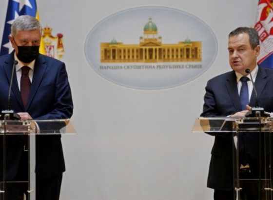 Radmanović i Dačić o bilateralnim odnosima i političkoj situaciji u regionu