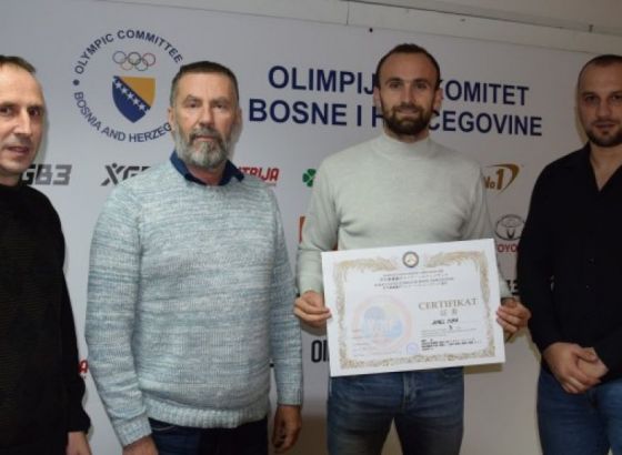 Počasno karate zvanje za Amela Tuku