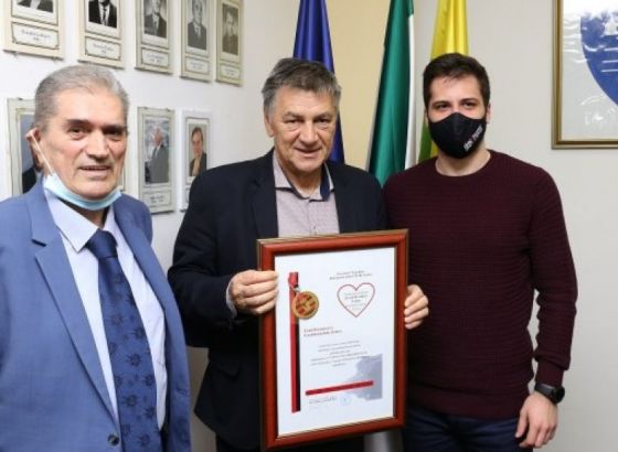 Kasumoviću uručeno klupsko priznanje "Zlatno srce Čelika"