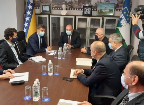 Federalni premijer Fadil Novalić u posjeti Unsko-sanskom kantonu