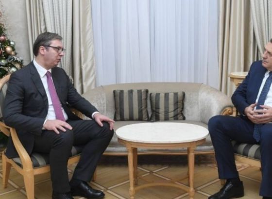 Vučić - Dodik: Republika Srpska ustavna kategorija BiH potvrđena u Daytonu