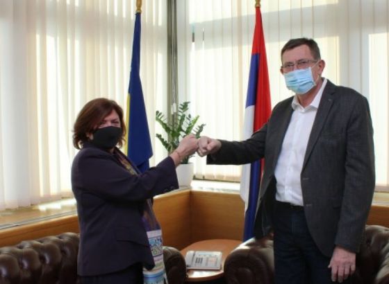 Ministar Mitrović primio u nastupnu posjetu ambasadoricu Francuske u BiH Toudic