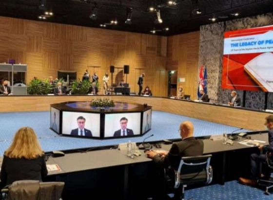Špirić i Čović u Zagrebu na konferenciji o Dejtonskom sporazumu