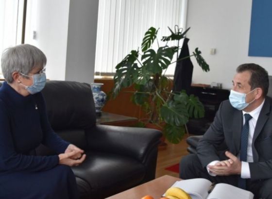 Ministar Cikotić i ambasadorica Bugarske razgovarali o jačanju saradnje