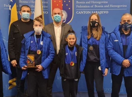 Ministarstvo kulture i sporta KS dodijelilo stipendije taekwondo reprezentativcima BiH