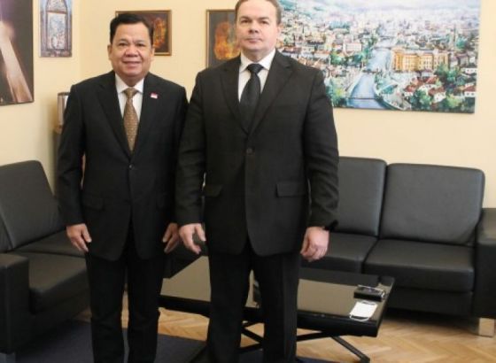 Novoimenovani ambasador Indonezije predao kopije akreditivnih pisama