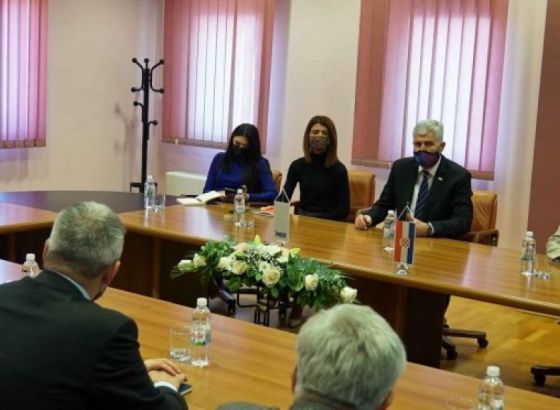 Čović i Grlić Radman u Mostaru: Euroatlantski put BiH nema alternativu