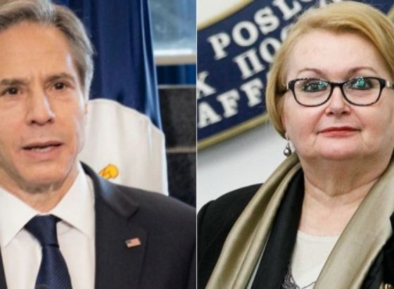 Američki državni sekretar Antony Blinken uputio pismo ministrici Turković