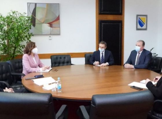 Špirić primio nerezidentnog ambasadora Litvanije u BiH Pinkusa