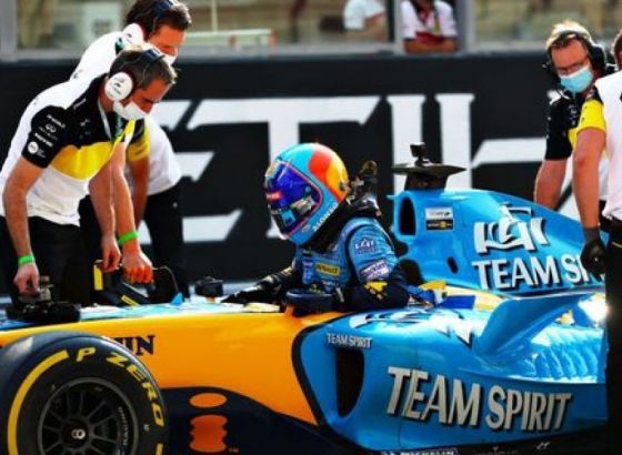 Alonso testira stazu  u Bahreinu