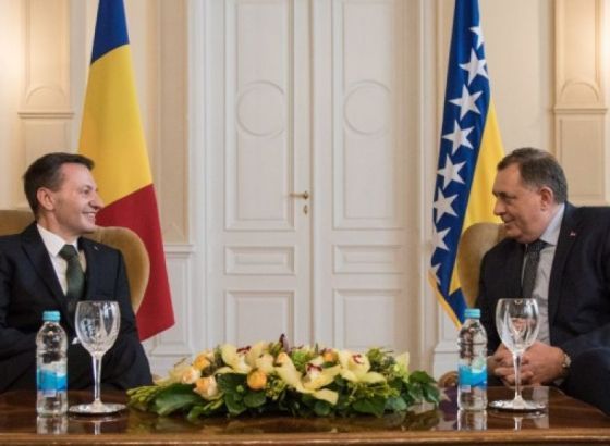 Dodik i Păcurețu o jačanju bilateralne saradnje Rumunije i BiH