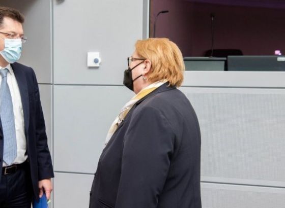 Turković u Briselu razgovarala sa Lenarčićem o vakcinama i migrantskoj krizi