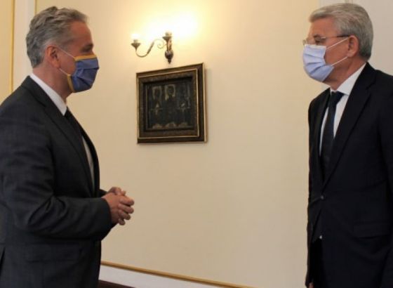 Džaferović i Sattler: Uz ispunjenje uvjeta BiH može očekivati kandidatski status