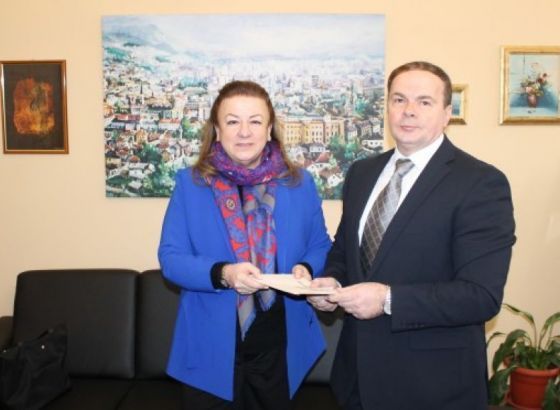 Ambasadorica Kolumbije za BiH Jaramillo predala akreditive načelniku Bešiću
