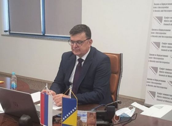 Tegeltija s rezidentnom koordinatoricom UN-a u BiH Macdonald