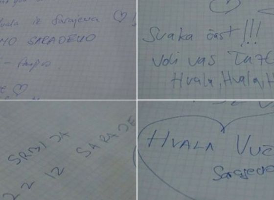 Knjiga utisaka nakon vakcinacije u Beogradu: 'Hvala Vučiću, pozdrav iz Sarajeva', 'Svaka čast, voli vas Tuzla'...