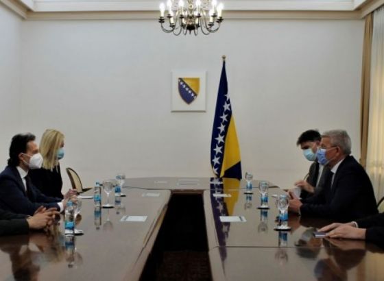 Džaferović primio u oproštajnu posjetu ambasadora Kraljevine Španije Giméneza