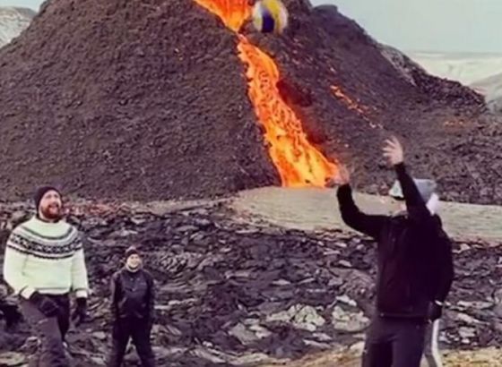 Jednom u 6.000 godina: Odbojka pored vulkana