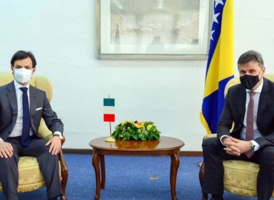 Novalić primio u oproštajnu posjetu ambasadora Minasija
