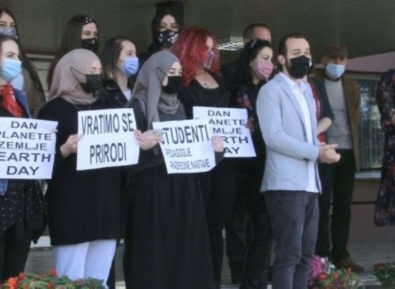 Studenti UNTZ sadnjom 200 biljaka obilježili Dan planete zemlje