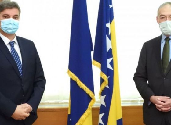 Zvizdić i Girgin razgovarali o političkoj i ekonomskoj situaciji u BiH i regiji