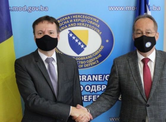 Podžić-Pacuretu: Odnosi dvije zemlje dobri, puna podrška prijemu BiH u NATO i EU