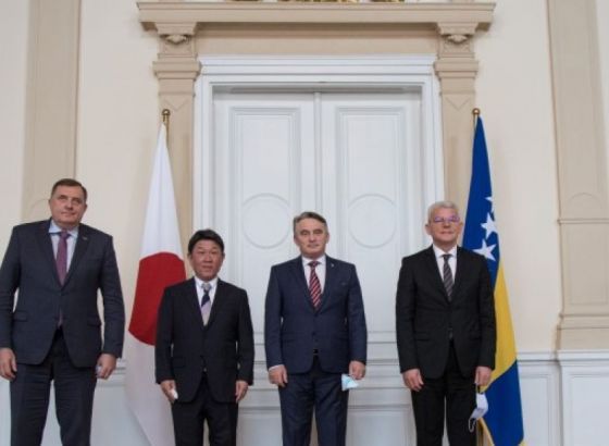 Članovi Predsjedništva BiH s Toshimitsuom o brojnim aktuelnim temama